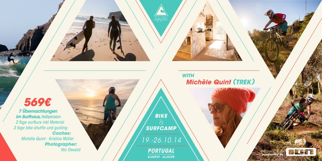 Surfing Trails Bike & Surfcamp