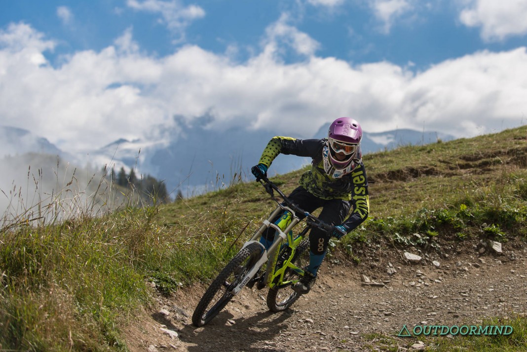 Downhill Strecke in Les Crosets Downhill Strecke in Les Crosets