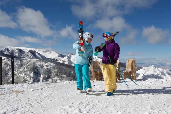 Elan Skis on Aspen Highlands