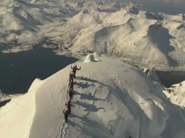Fünf Skandinavierinnen auf Peak Project Tour in Norwegen