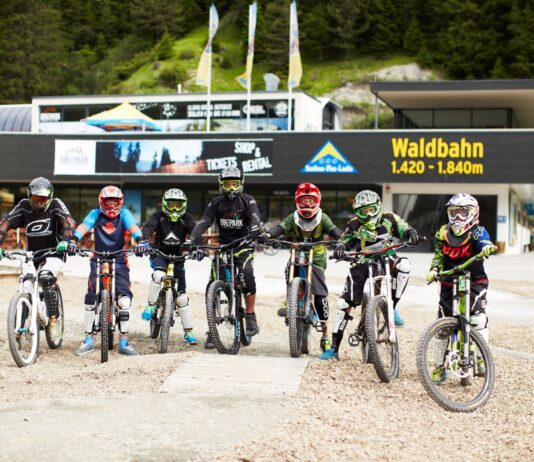 Fahrtechnik für Kinder: MTB-Kurse und Bike-Camps Bikeschule mit Kids in Serfaus-Fiss-Ladis