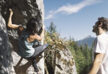 Bouldern mit Kindern: Spass an der Wand Bouldern in Hoch-Imst