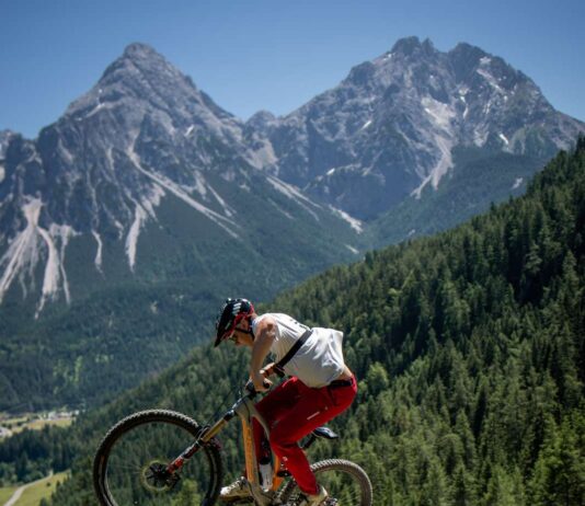 Flowtrails für Familien: Die schönsten Einsteiger-Trails Der Bachltrail in der Tiroler Zugspitz Arena