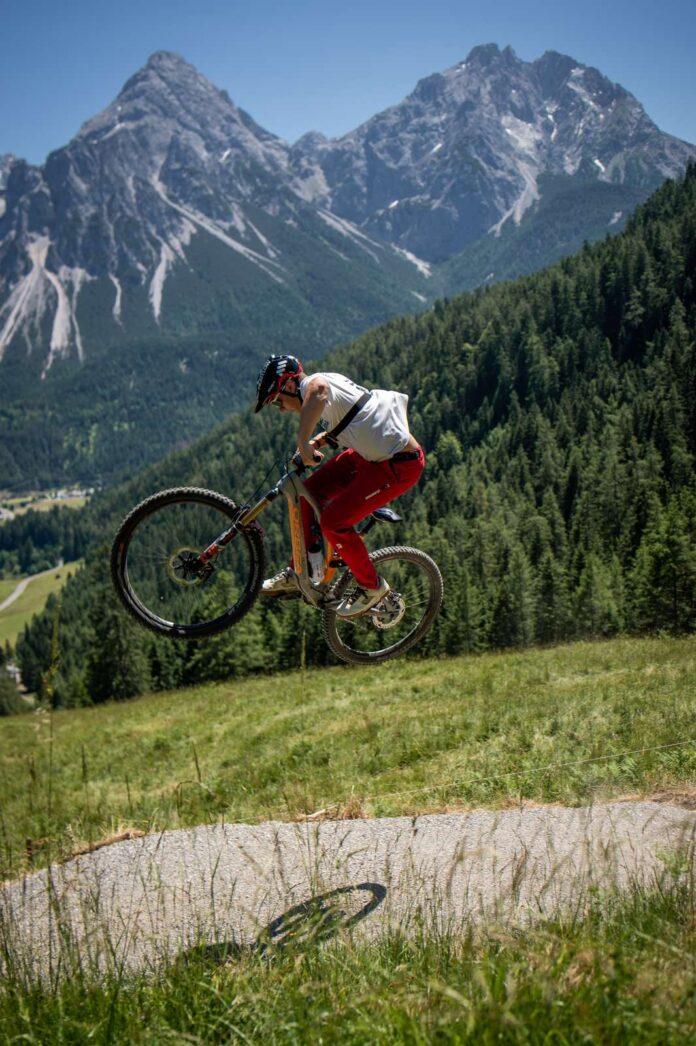 Der Bachltrail in der Tiroler Zugspitz Arena Der Bachltrail in der Tiroler Zugspitz Arena