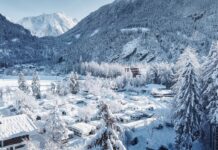 Wintercamping mit Kindern: So bleibt es warm und gemütlich Winterwonderland beim Camping Ötztal in Längenfeld