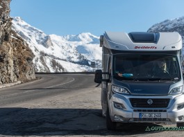 Outdoormind Ski Safari 2015 Freiheitsgefühl im Winter mit dem Dethleffs Esprit Comfort Wohnmobil
